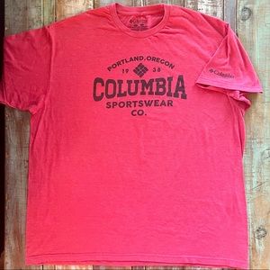 Columbia Mens 2X T-shirt ~ Portland Oregan